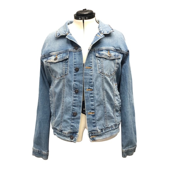 Goodfellow & Co Mens Denim Jean Jacket - Picture 8 of 16